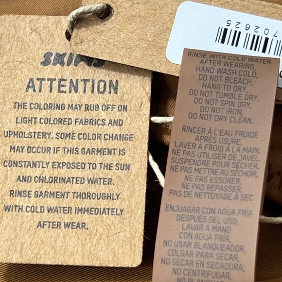 SKIMS Swim One Shoulder Monokini Almond Large - Picture 9 of 12